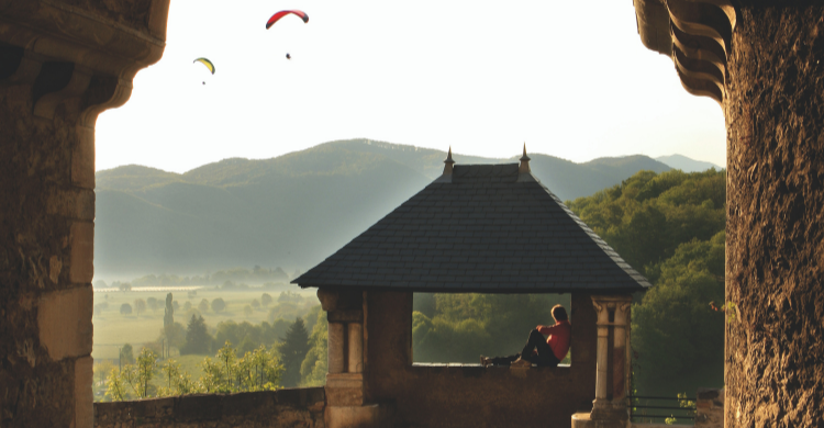 parapente dans les Pyrénées