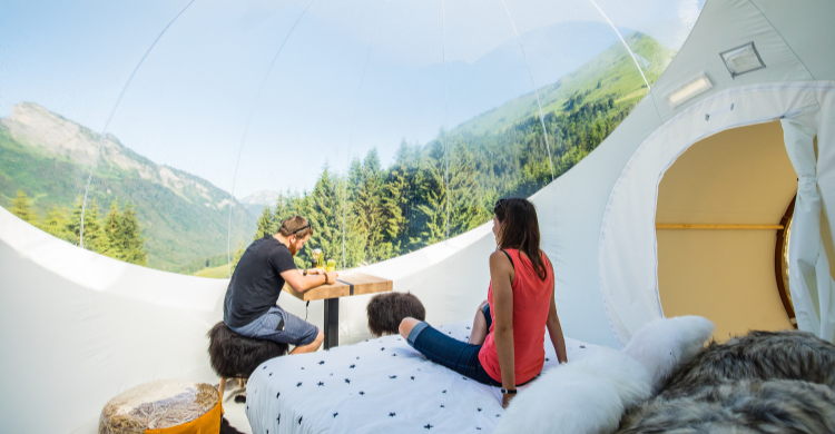 morzine bulles des mines d'or