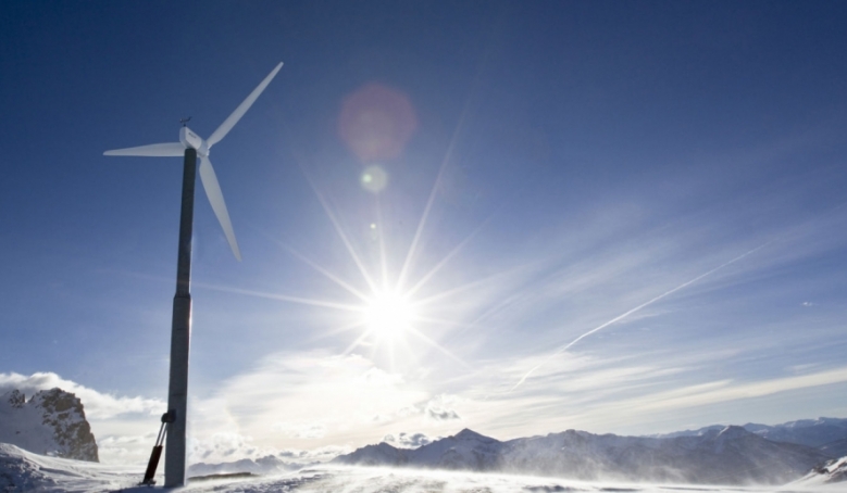 Eolienne à Serre Chevalier