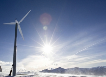 Eolienne à Serre Chevalier